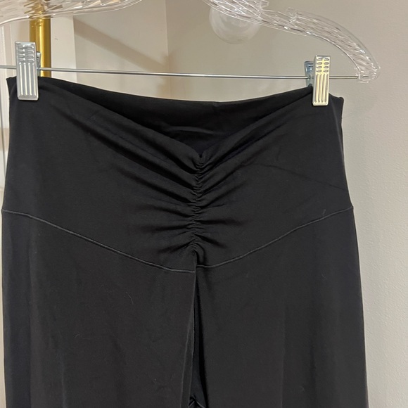 Aerie Black Wide Leg Pants - Picture 3 of 5